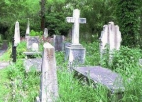 Overgrown Cemetery